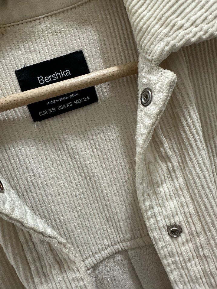 BERSHKA BEJ/ KREM CEKET - Görsel 3