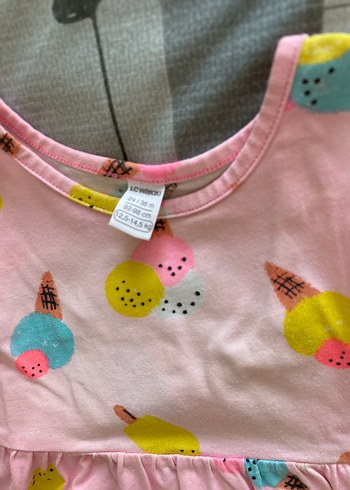 LC Waikiki Pembe Kız Çocuk Elbisesi