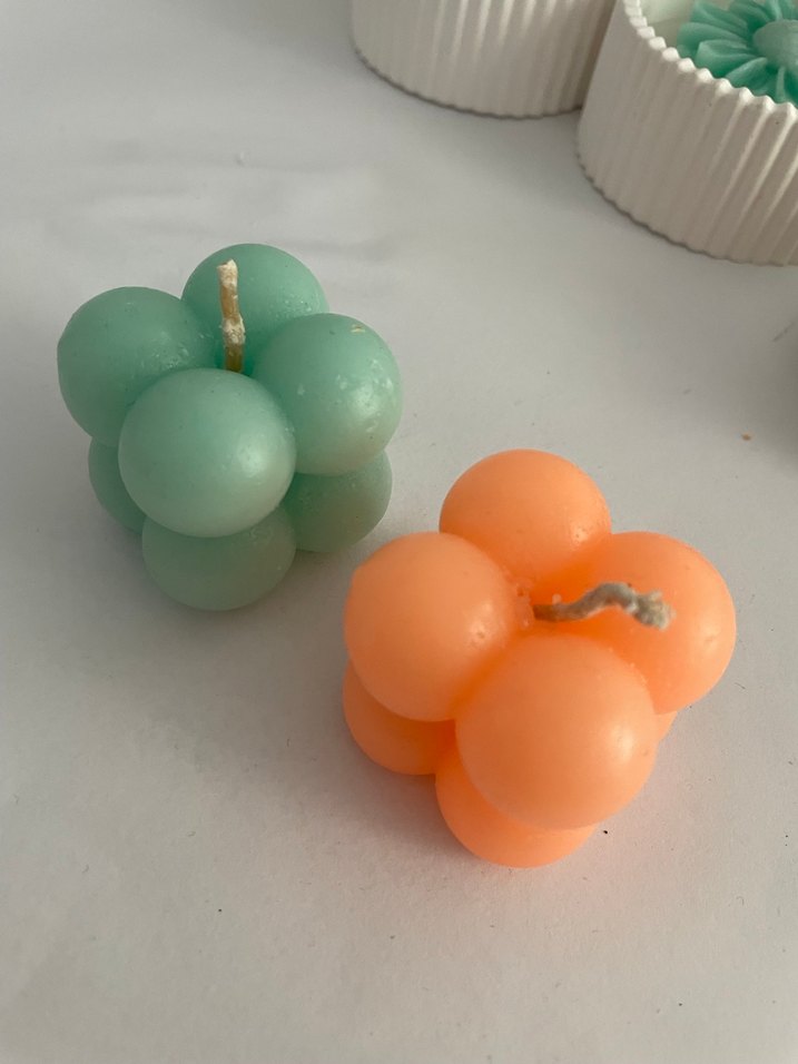 Su Yeşili Bubble Mum - Görsel 3