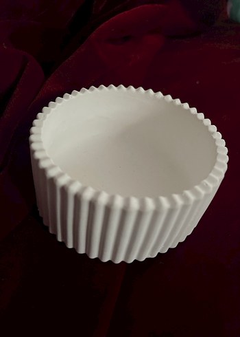 Taş Tozu Mumluk ve Kase - Görsel 3