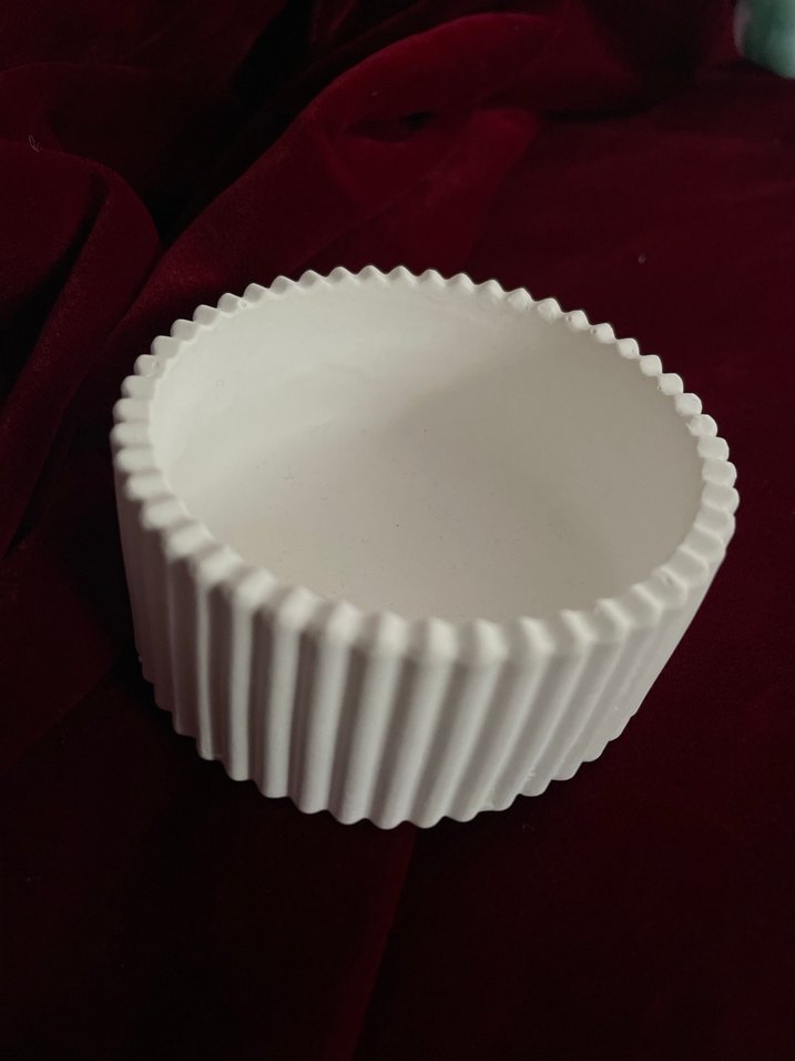 Taş Tozu Mumluk ve Kase - Görsel 3