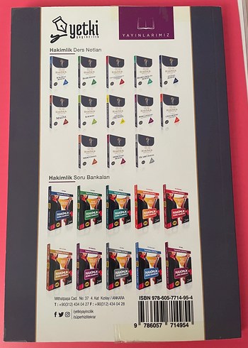 Yetki Yayıncılık Hakimlik Ders Notları Seti 2022 - 6. Baskı - Görsel 8