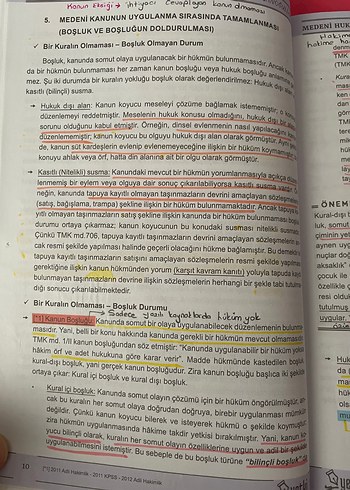 Yetki Yayıncılık Hakimlik Ders Notları Seti 2022 - 6. Baskı - Görsel 9