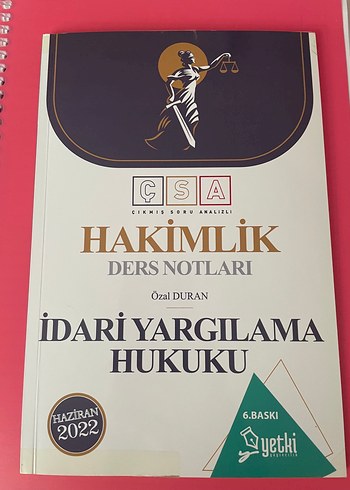 Yetki Yayıncılık Hakimlik Ders Notları Seti 2022 - 6. Baskı - Görsel 13