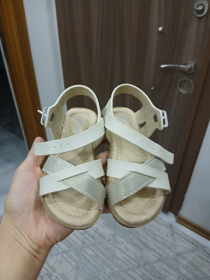 Kız bebek sandalet - Görsel 4