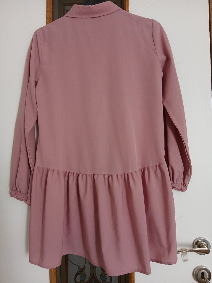 Püsküllü Pembe Tunik - Görsel 3