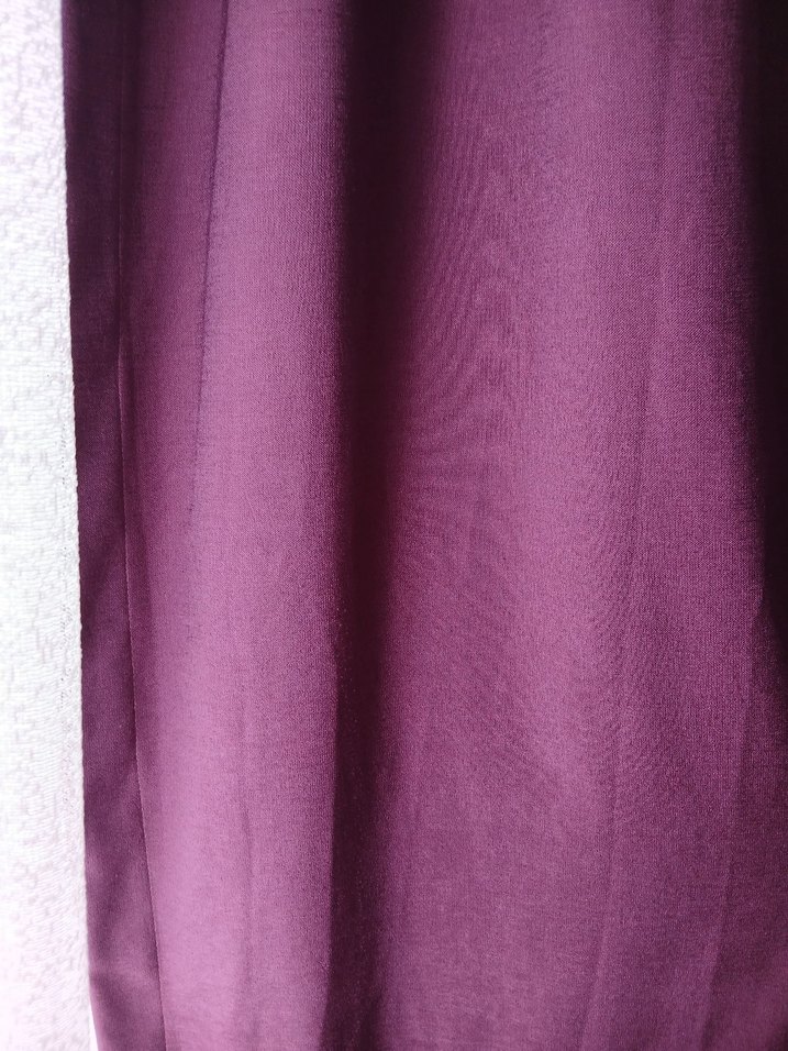 mürdüm renk fon Perde - Görsel 5