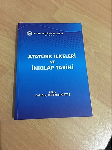 Atatürk ilkeleri ve İnkılap tarihi Sezai Öztaş