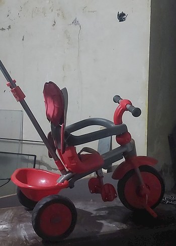Diğer Ebevyn kontrollü Kırmızı Çocuk Üç Tekerlekli Bisiklet