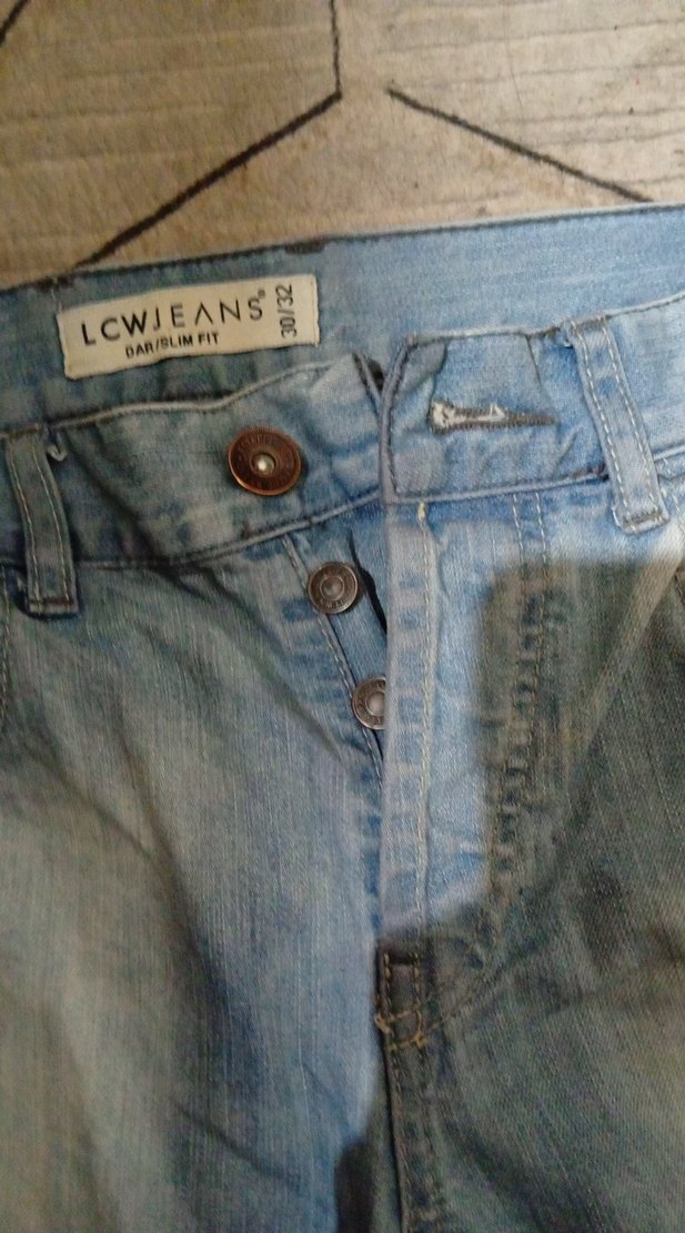 erkek kot pantolon - Görsel 2