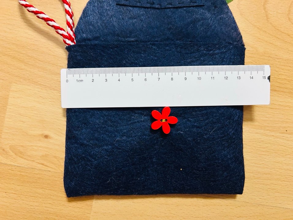 Özel yapım Keçe cüzdan ve yılbaşı süsü - Görsel 4