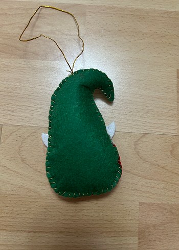 Keçe zarf cüzdan ve yılbaşı süsü - Görsel 4