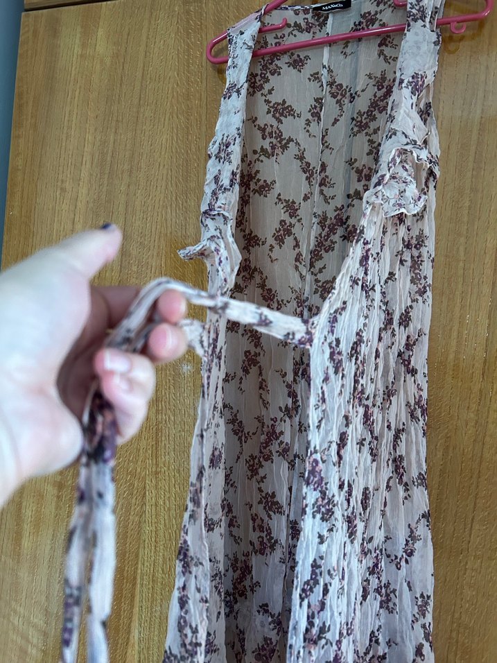 Uzun Bohem Kolsuz Kadın - Görsel 2