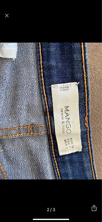 Mango Mango Jeans şort