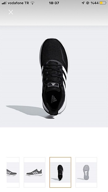 Adidas adidas 37numara siyah kosu ayakkabisi