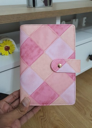Pastel Pembe Birikim Cüzdanı