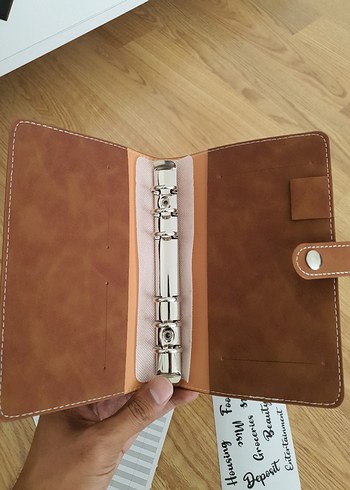  Beden camel Renk Açık Kahverengi Birikim Cüzdanı
