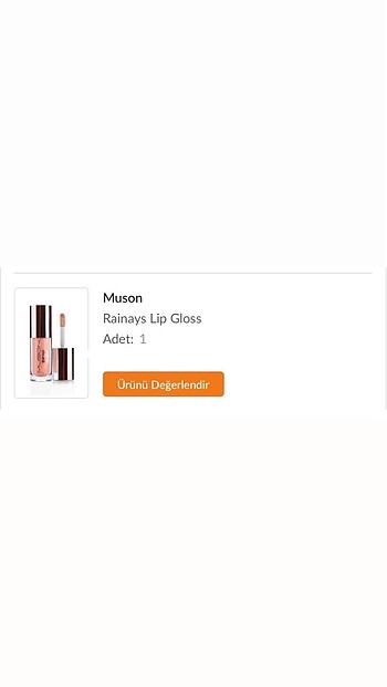 Beden çeşitli Renk Muson rainays lip gloss