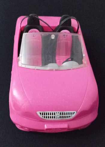  Beden Barbie Pembe Oyuncak Araba