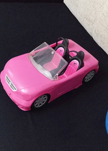  Barbie Pembe Oyuncak Araba