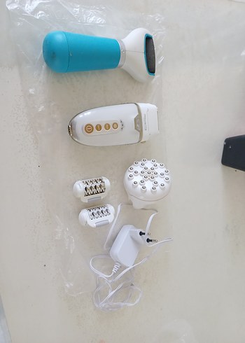 school ayak torpu cihazı /epilator seti ayak