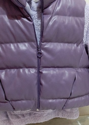 şişme yelek, peluş sweatshirt - Görsel 7