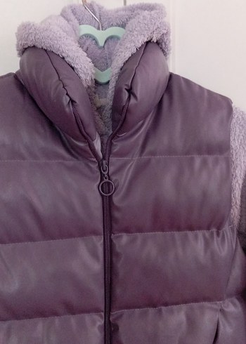 şişme yelek, peluş sweatshirt - Görsel 11