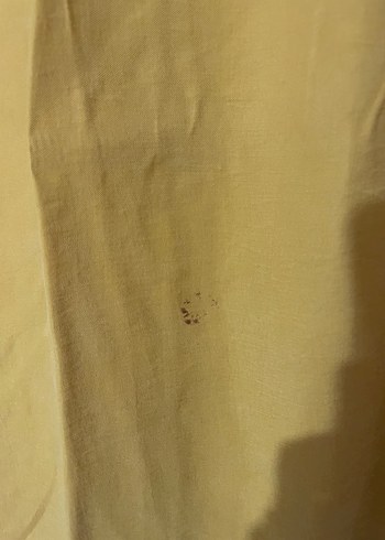 Sarı Midi Düğmeli Salaş Kadın Etek - Görsel 4