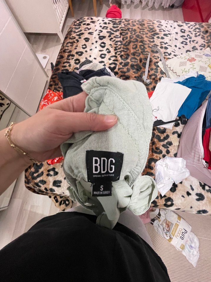 Gri Keten Kadın Uzun Askılı Tulum - Görsel 4