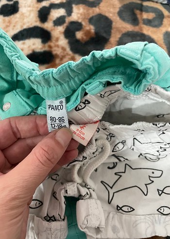 Turkuaz Renkli Düğmeli Erkek Şort - Görsel 4