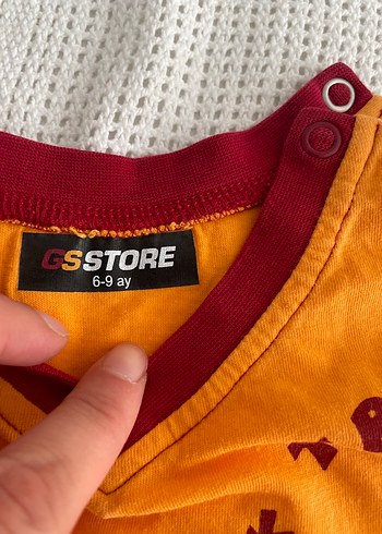 GS Store Sarı Baskılı Erkek Çocuk Tişört