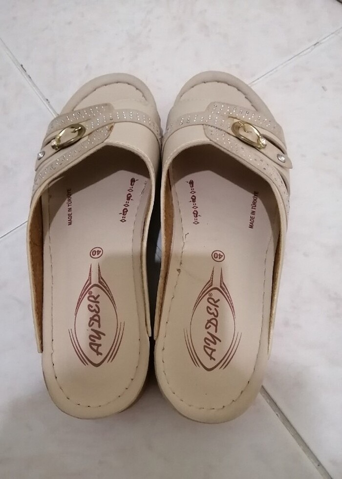 3 adet kadın terlik  - Görsel 4