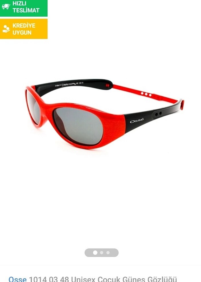 Cocuk güneş gözlüğü  - Görsel 2