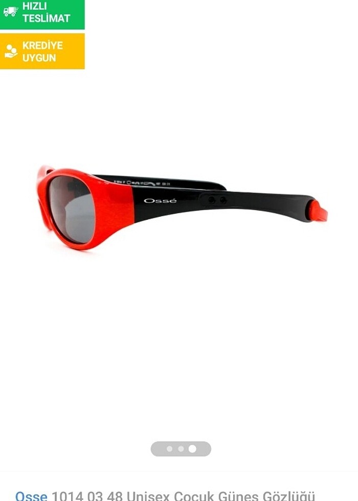 Cocuk güneş gözlüğü  - Görsel 3