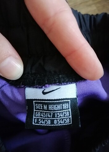 s Beden Nike S beden siyah mor çift taraflı sporşort