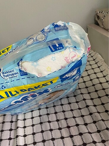 1 Beden: 2-5 kg Beden MOLFİX 1 NO BEZ
