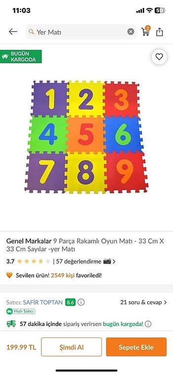 Ürün hiç kullanılmamıştır sıfır