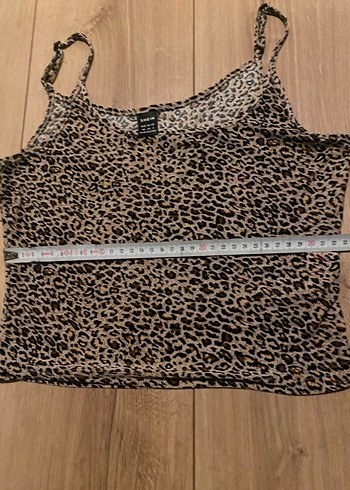 Leopar Desenli Crop - Görsel 2