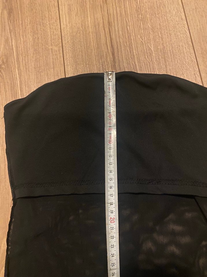 y2k tül crop - Görsel 5