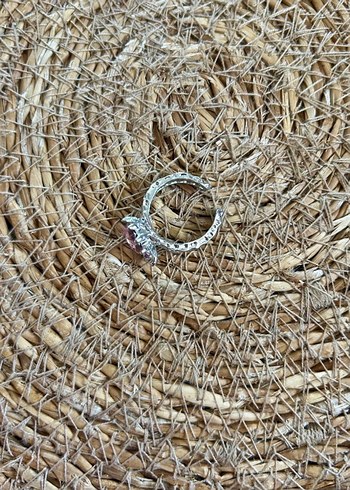Accessorize Pembe Boncuklu Bohem Düğün Yüzüğü