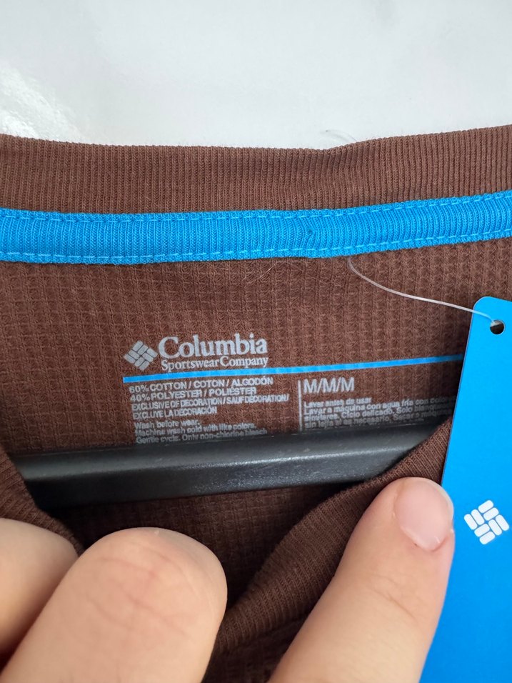 Columbia Kahverengi Uzun Kollu Erkek Termal İçlik M - Görsel 2