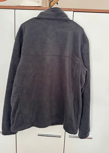 Columbia Siyah  Fermuarlı Erkek Polar L - Görsel 4