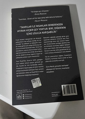  Beden Renk Dune Mesihi - Frank Herbert