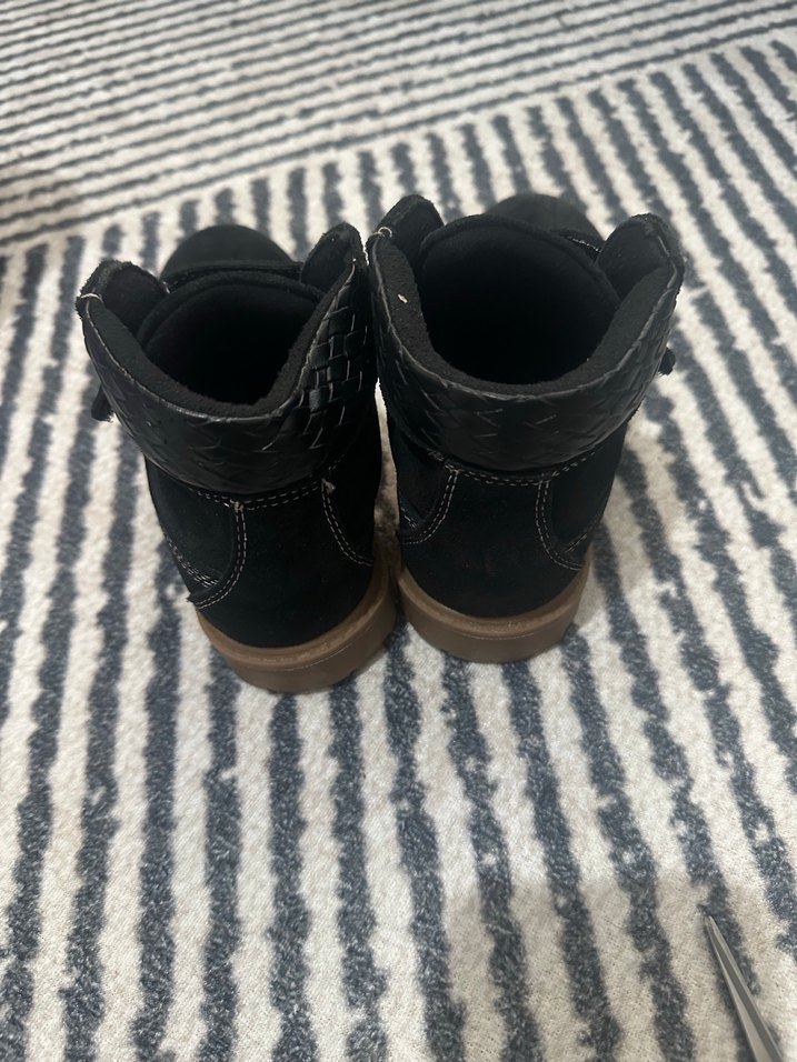 Siyah Süet Erkek Çocuk Botları - Görsel 2