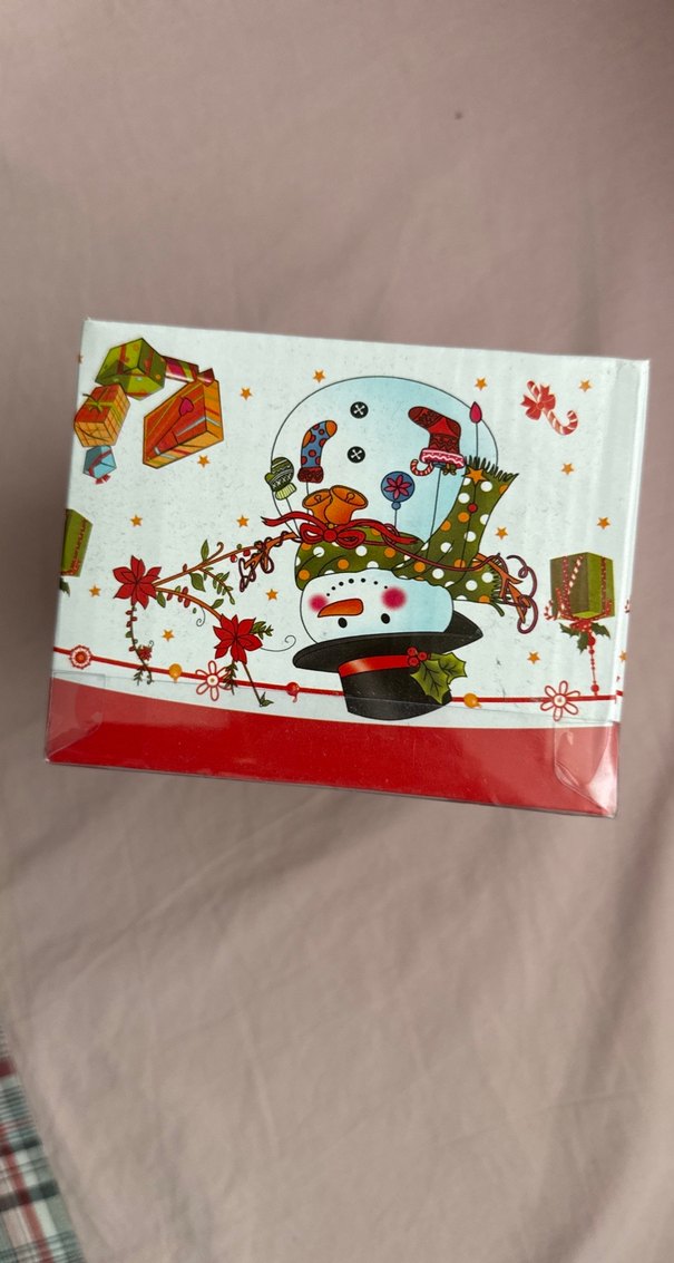 Kardan Adam yılbaşı Seramik Kupa - Görsel 2