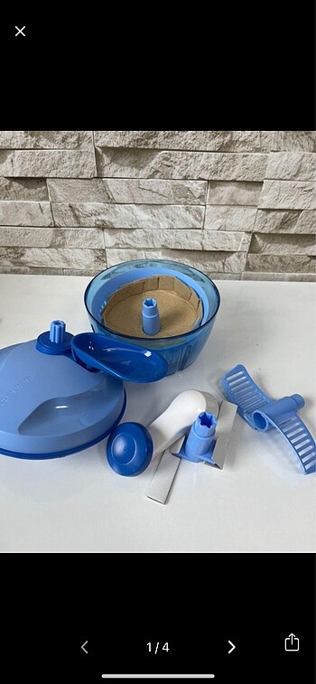 Tupperware şef set 1 lt