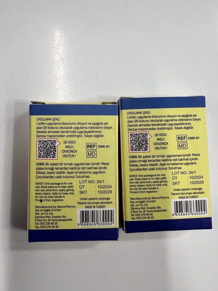 Oniko Tırnak Batması için Tırnak Gevşetici Tel Adet fiyatidir - Görsel 3