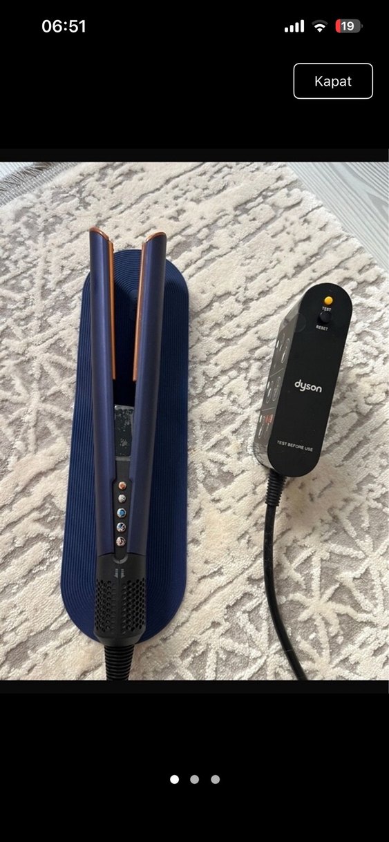 Dyson Mavi Saç Düzleştirici - Görsel 3