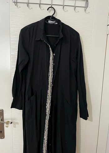 Benin boydan düğmeli elbise - Görsel 2