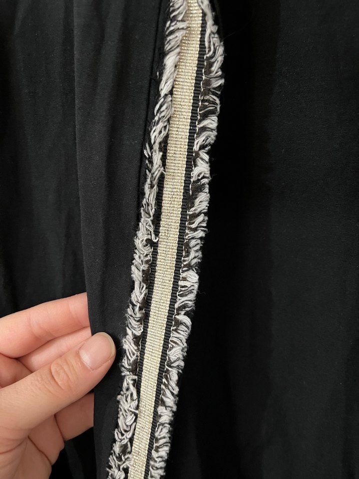 Benin boydan düğmeli elbise - Görsel 4